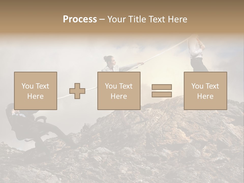Game Enterprise Rope PowerPoint Template