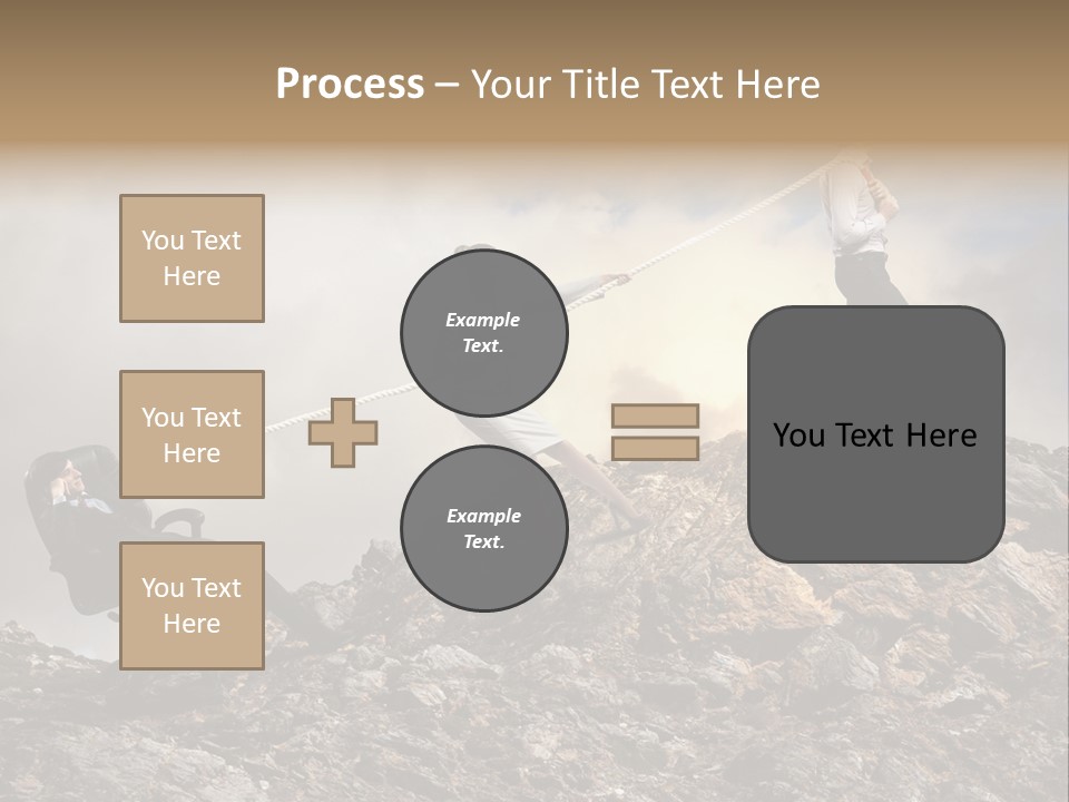 Game Enterprise Rope PowerPoint Template