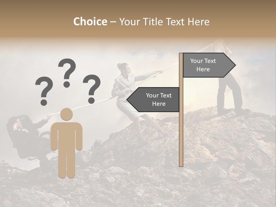 Game Enterprise Rope PowerPoint Template