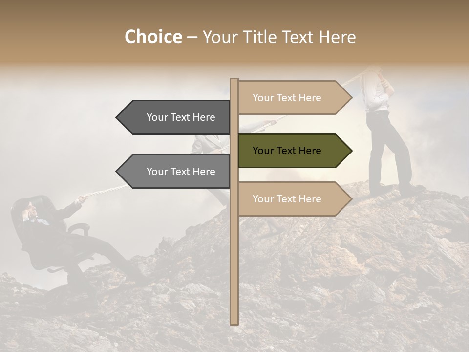 Game Enterprise Rope PowerPoint Template