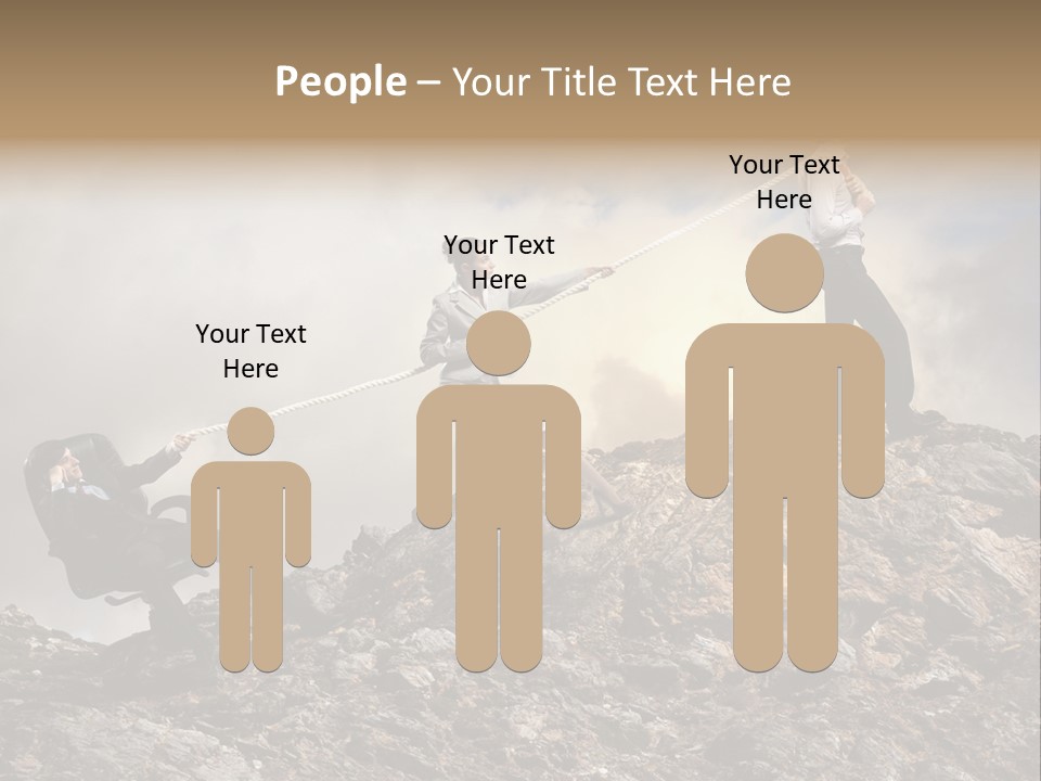 Game Enterprise Rope PowerPoint Template