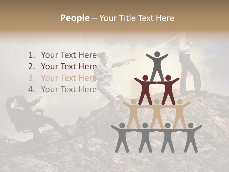 Game Enterprise Rope PowerPoint Template