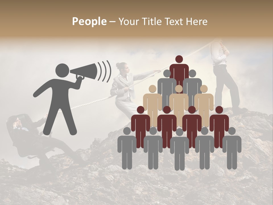 Game Enterprise Rope PowerPoint Template