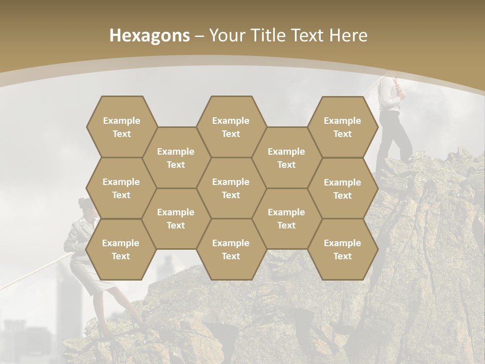 Pull Abstract Three PowerPoint Template