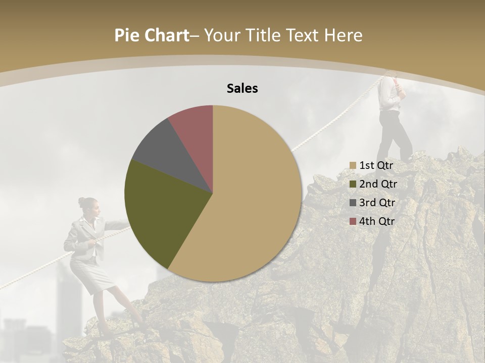Pull Abstract Three PowerPoint Template