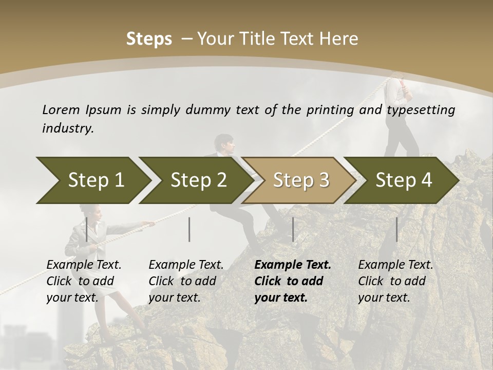 Pull Abstract Three PowerPoint Template