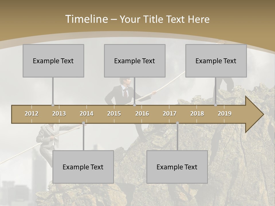 Pull Abstract Three PowerPoint Template
