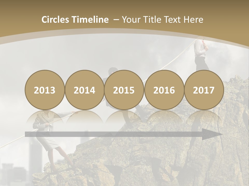 Pull Abstract Three PowerPoint Template