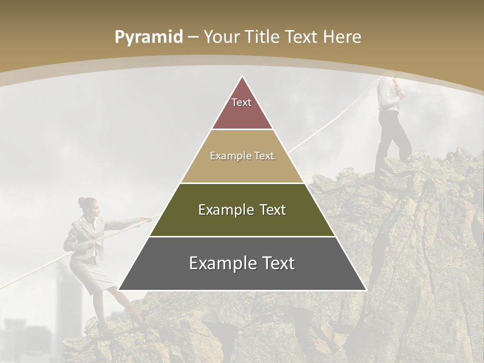 Pull Abstract Three PowerPoint Template