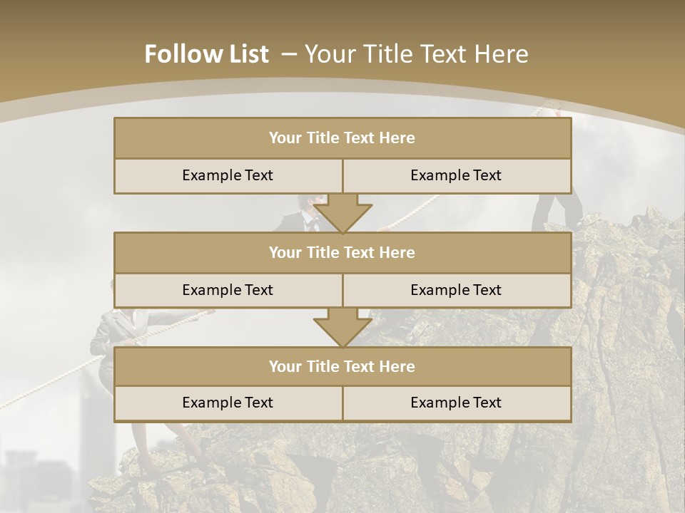 Pull Abstract Three PowerPoint Template