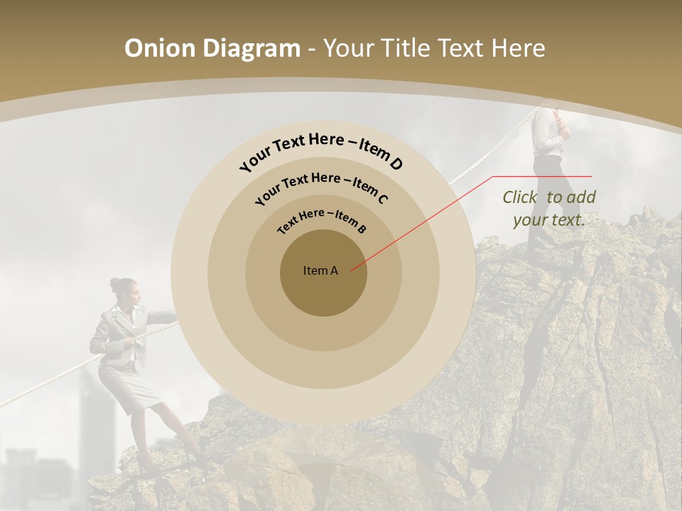 Pull Abstract Three PowerPoint Template