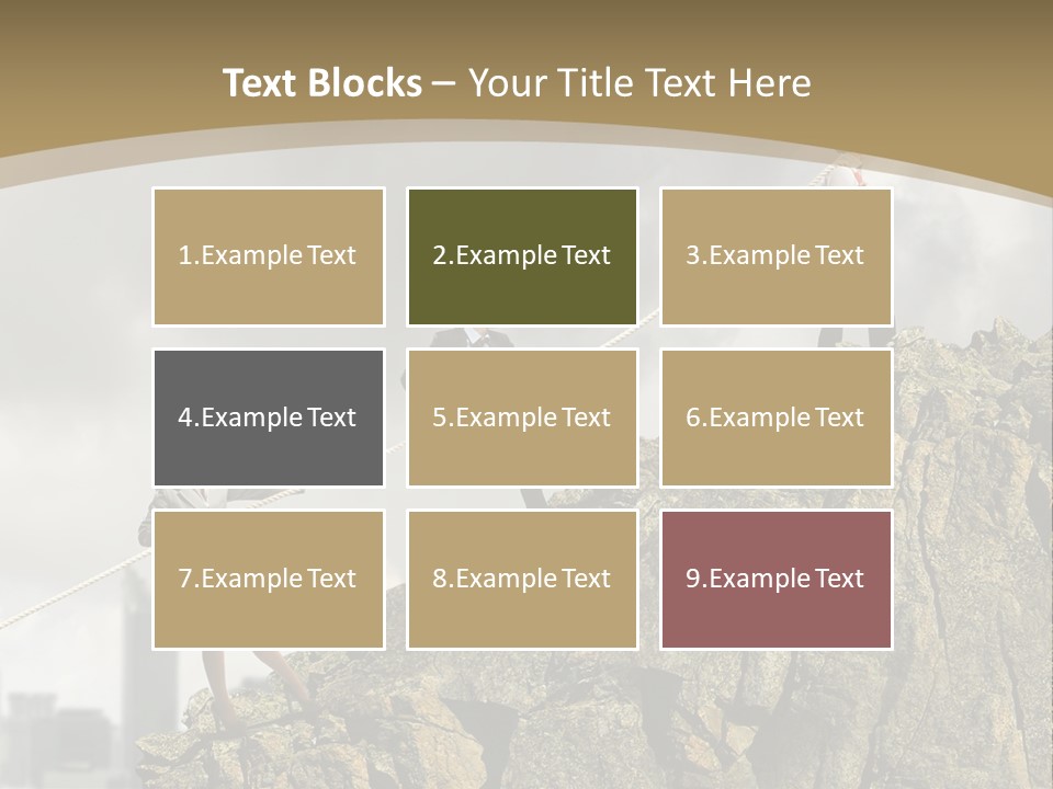 Pull Abstract Three PowerPoint Template