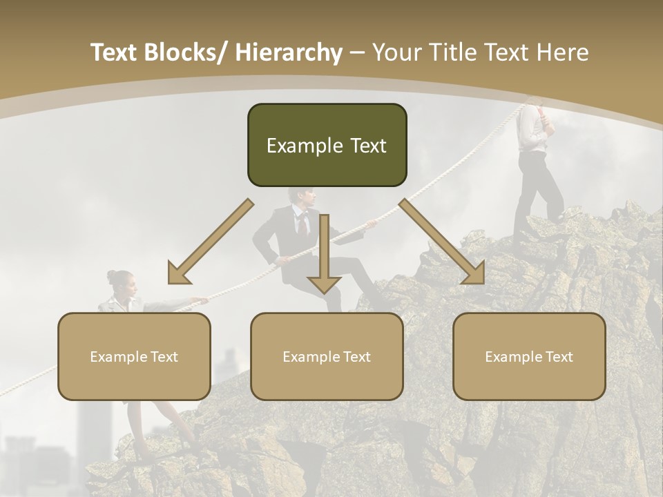 Pull Abstract Three PowerPoint Template
