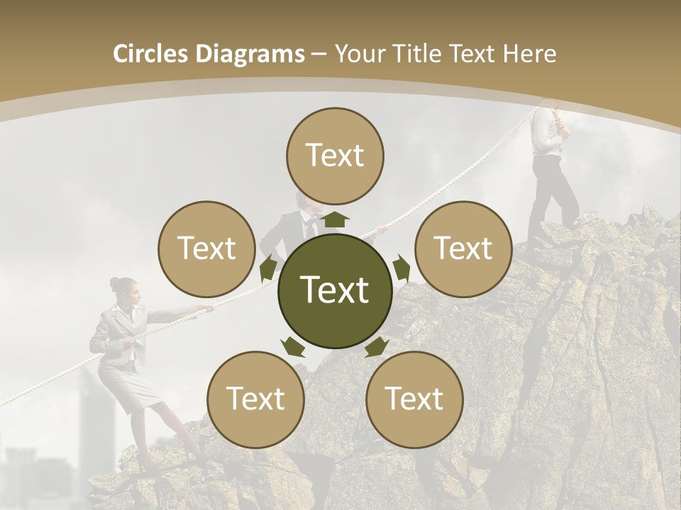 Pull Abstract Three PowerPoint Template