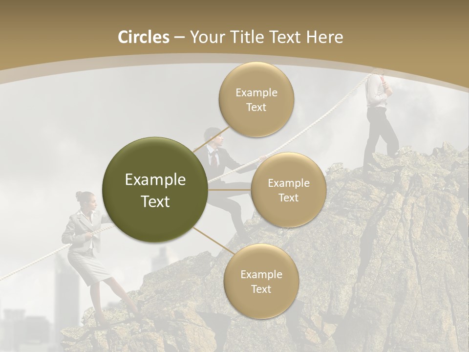 Pull Abstract Three PowerPoint Template