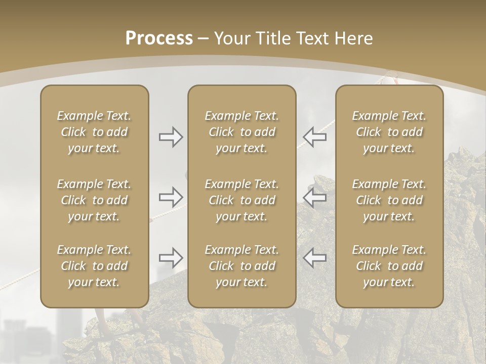 Pull Abstract Three PowerPoint Template