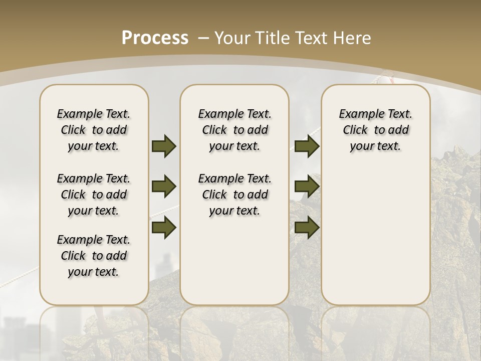 Pull Abstract Three PowerPoint Template