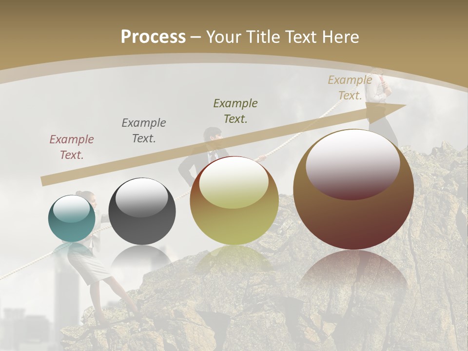 Pull Abstract Three PowerPoint Template