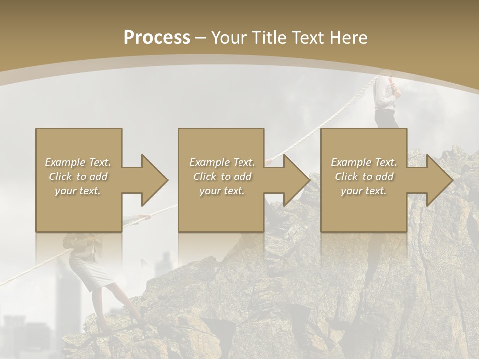 Pull Abstract Three PowerPoint Template
