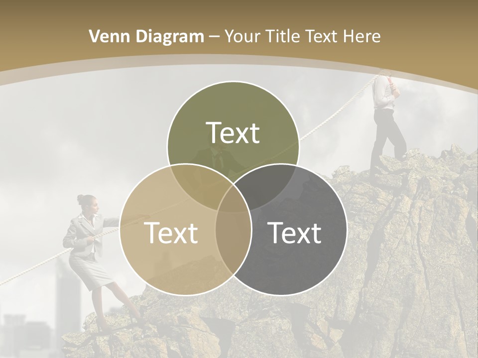 Pull Abstract Three PowerPoint Template