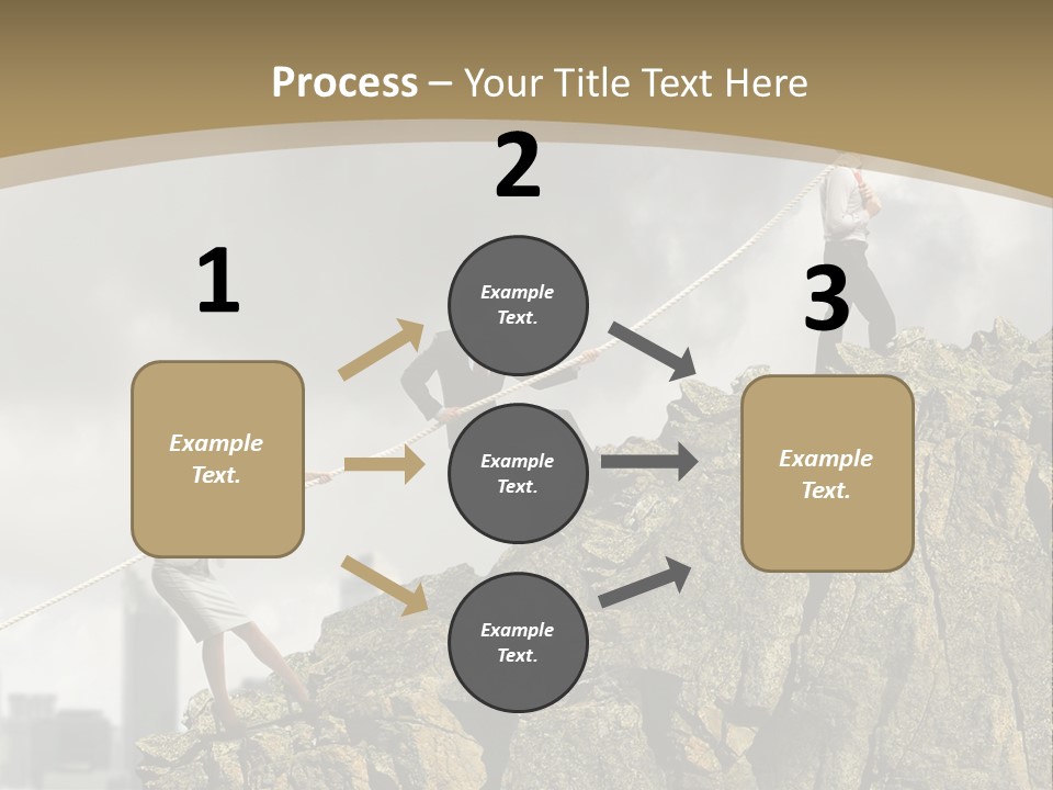 Pull Abstract Three PowerPoint Template