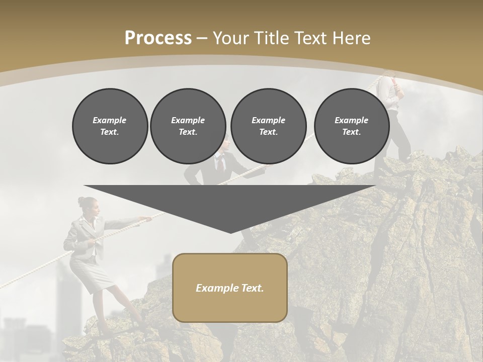 Pull Abstract Three PowerPoint Template