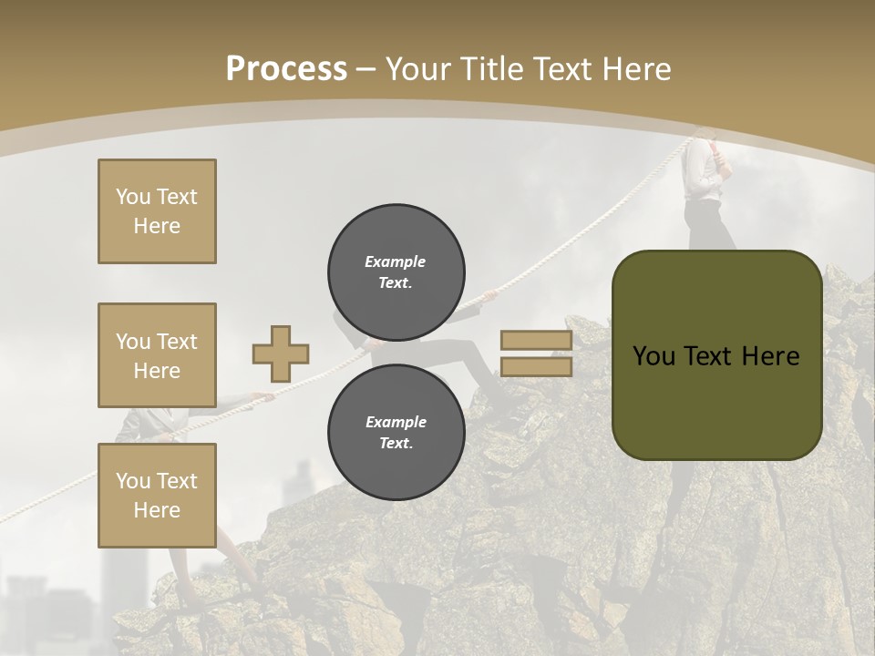 Pull Abstract Three PowerPoint Template