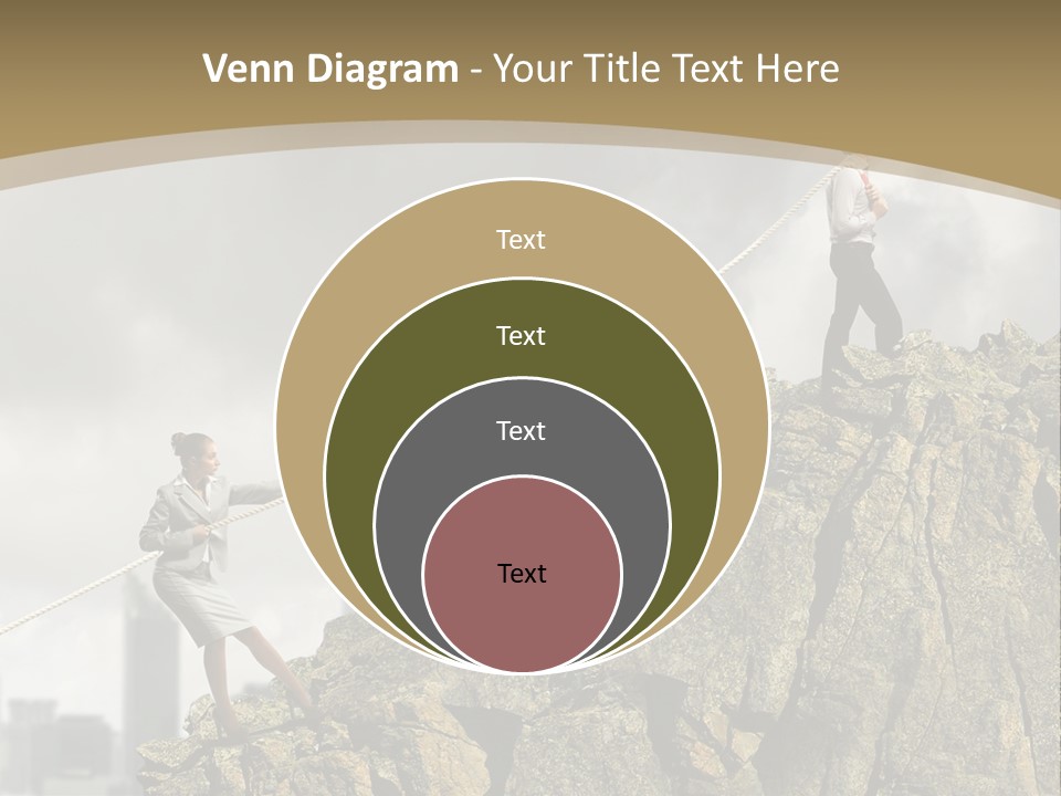 Pull Abstract Three PowerPoint Template