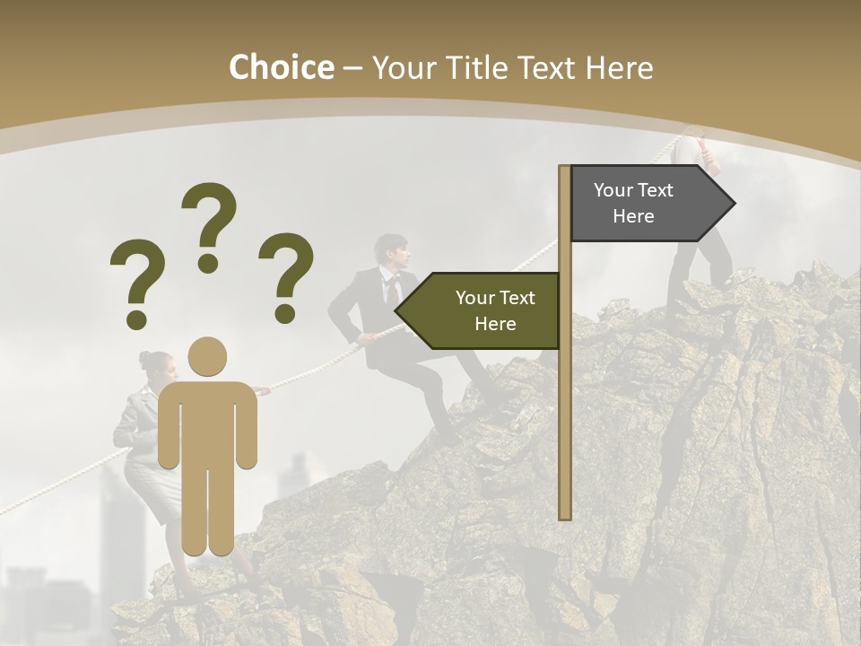 Pull Abstract Three PowerPoint Template