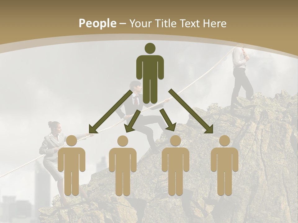 Pull Abstract Three PowerPoint Template