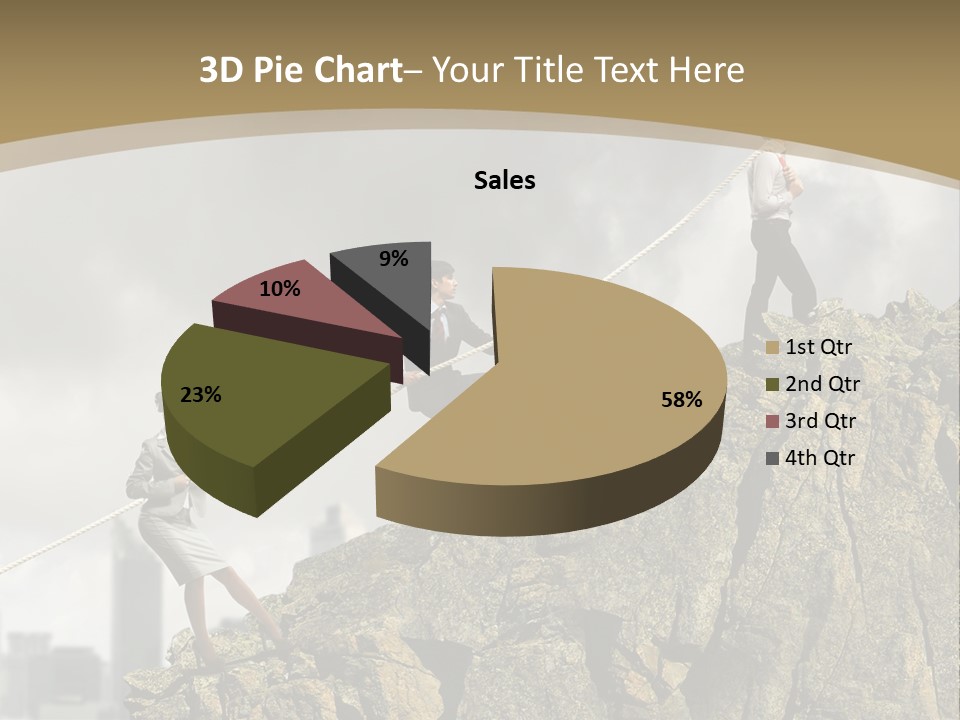 Pull Abstract Three PowerPoint Template