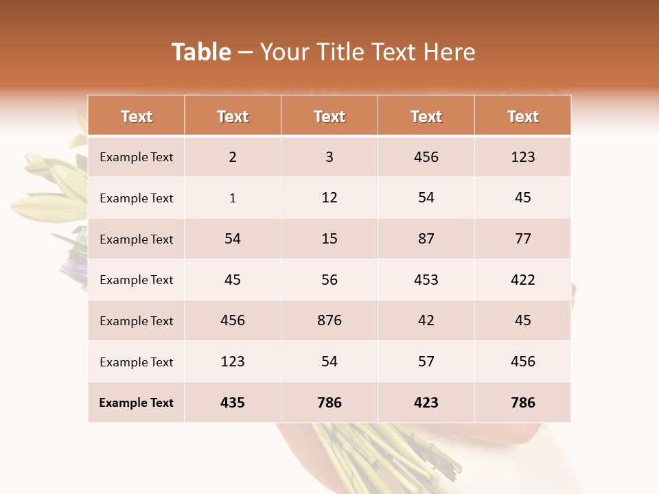 On White Gift Box Face PowerPoint Template