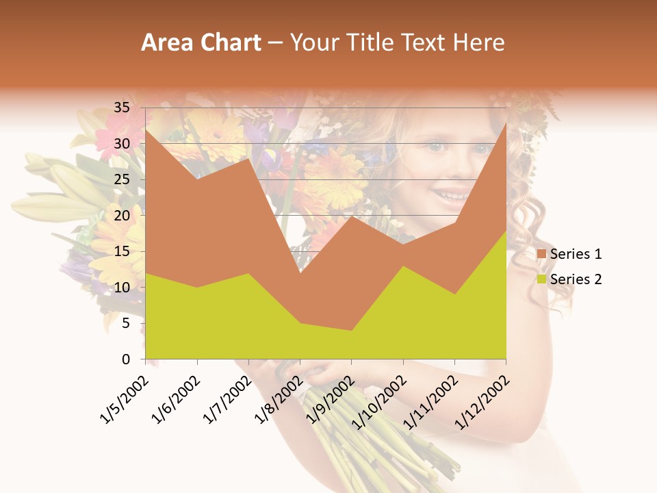 On White Gift Box Face PowerPoint Template