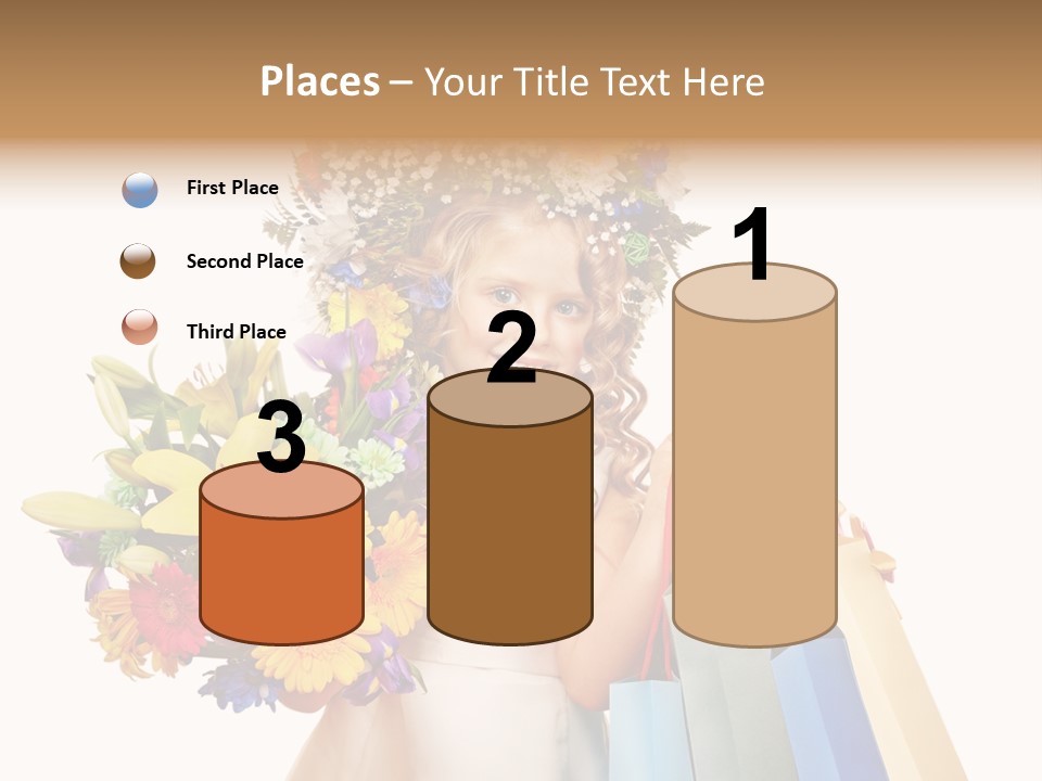 Girl Beautiful Fashion PowerPoint Template