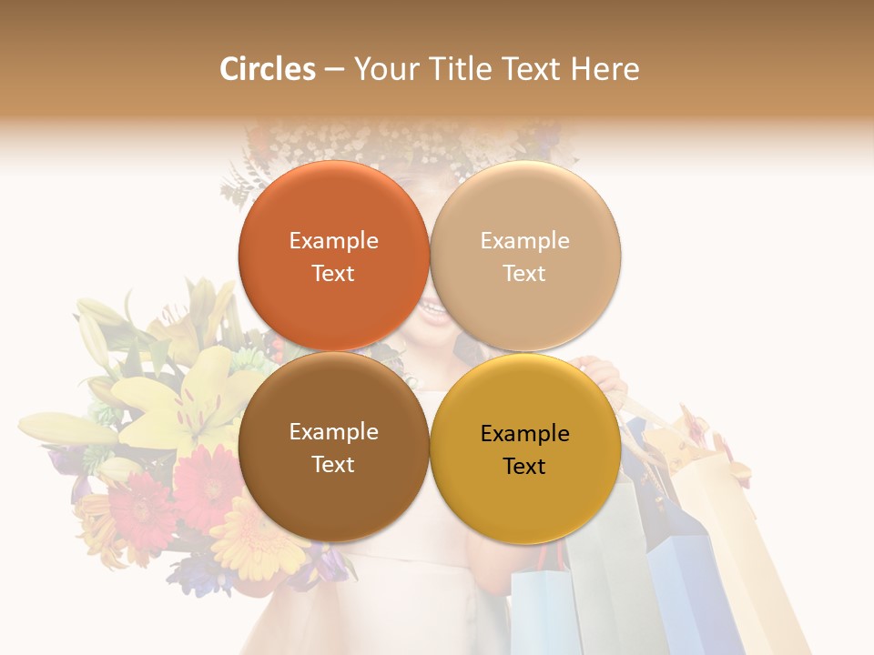 Girl Beautiful Fashion PowerPoint Template