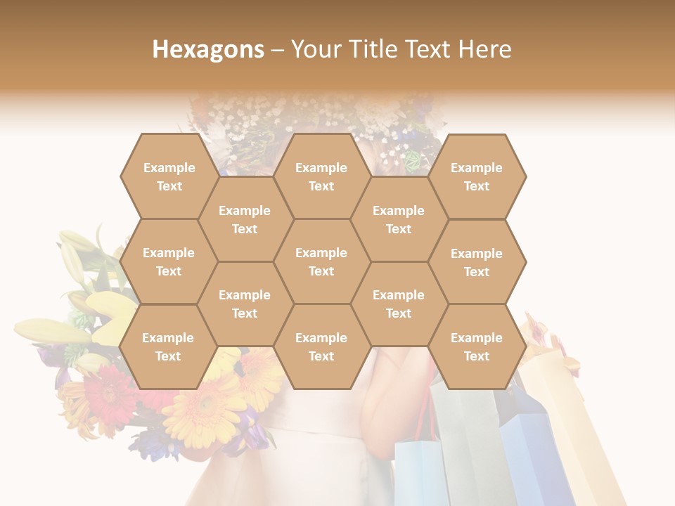 Girl Beautiful Fashion PowerPoint Template