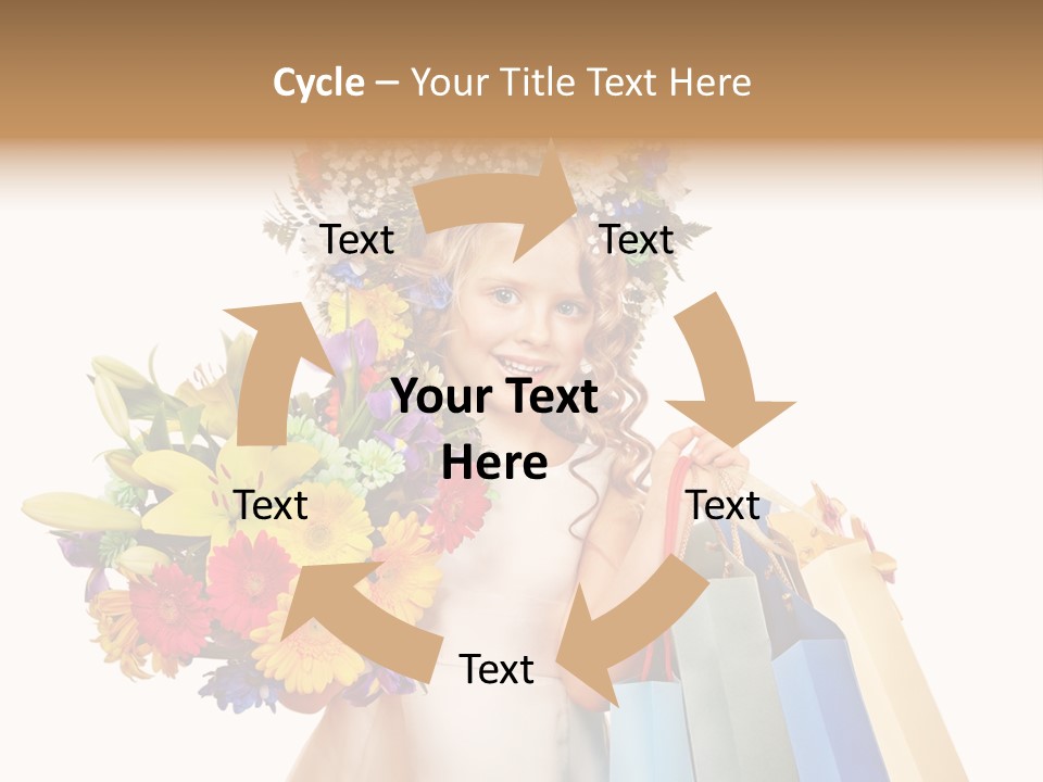 Girl Beautiful Fashion PowerPoint Template