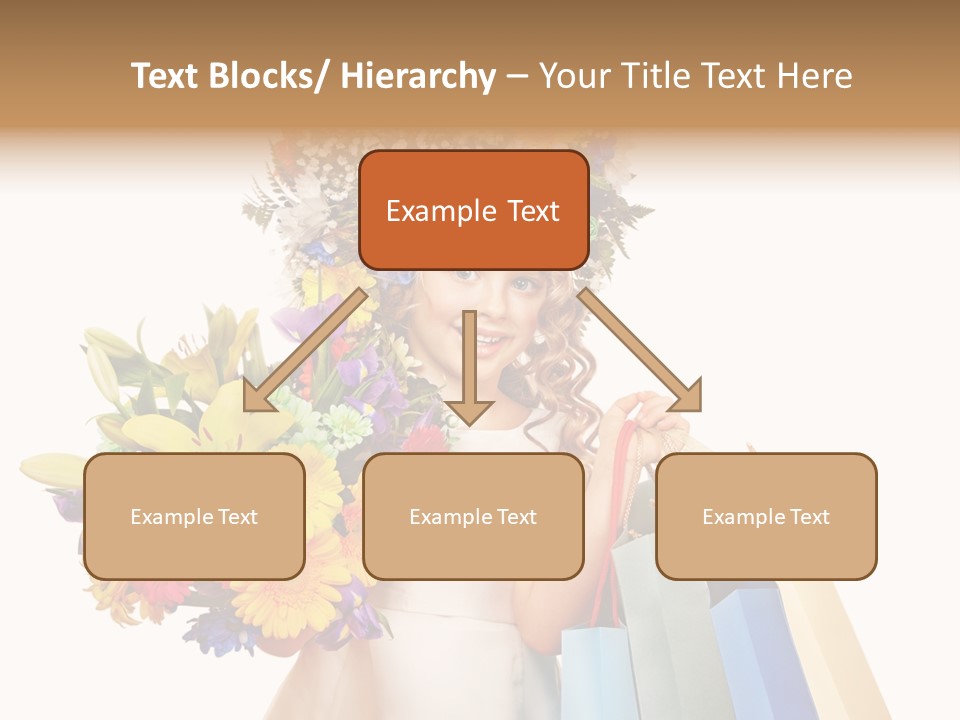 Girl Beautiful Fashion PowerPoint Template