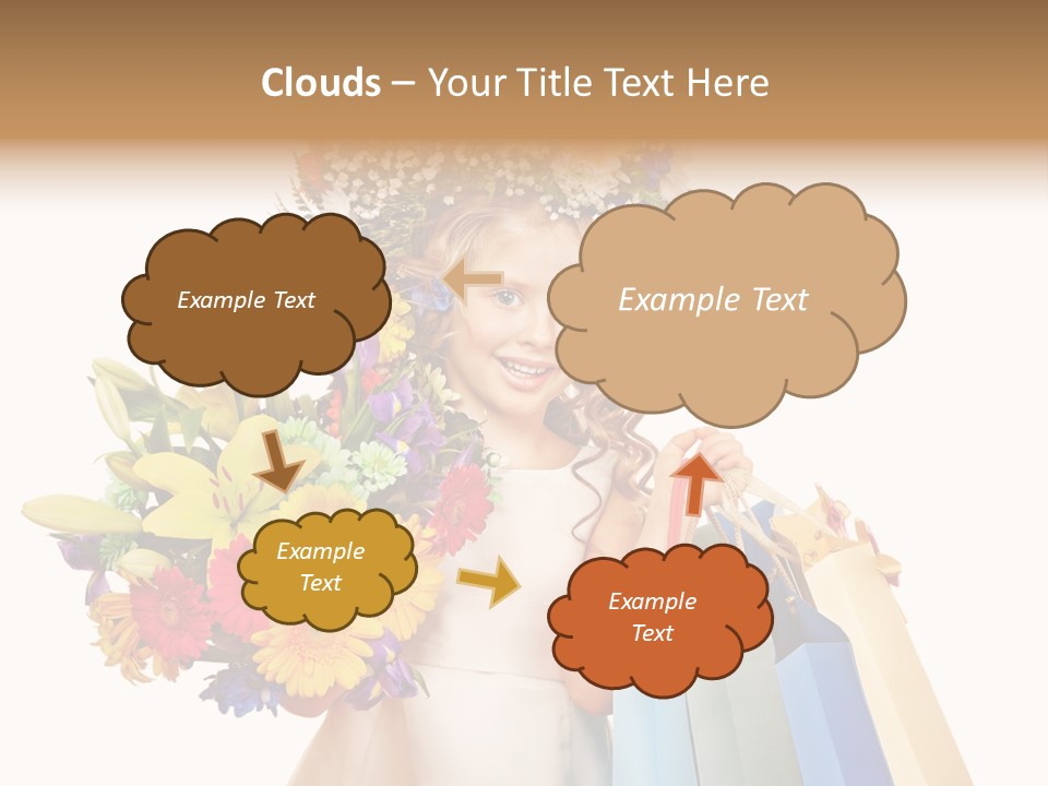 Girl Beautiful Fashion PowerPoint Template