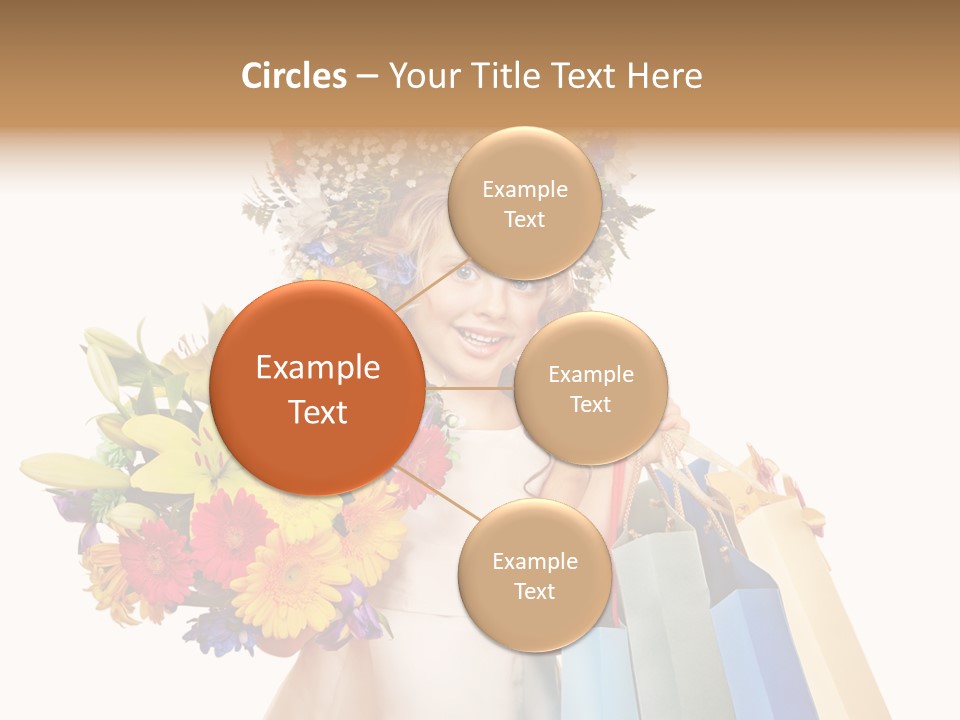 Girl Beautiful Fashion PowerPoint Template