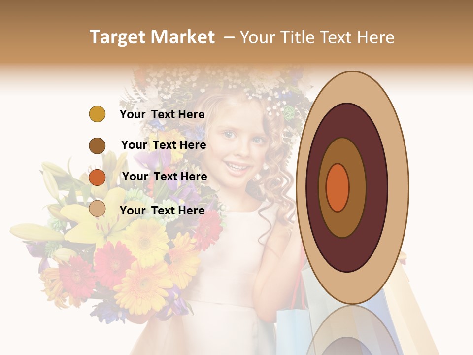 Girl Beautiful Fashion PowerPoint Template