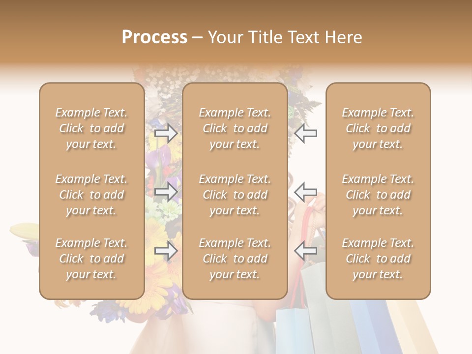 Girl Beautiful Fashion PowerPoint Template