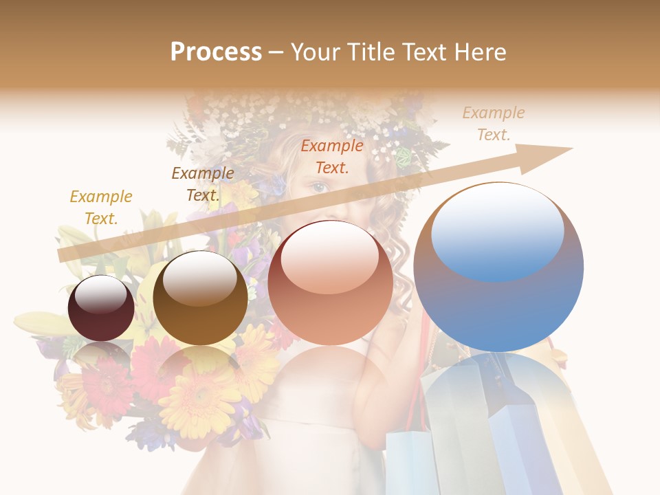 Girl Beautiful Fashion PowerPoint Template