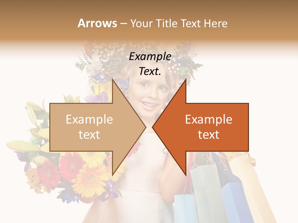 Girl Beautiful Fashion PowerPoint Template