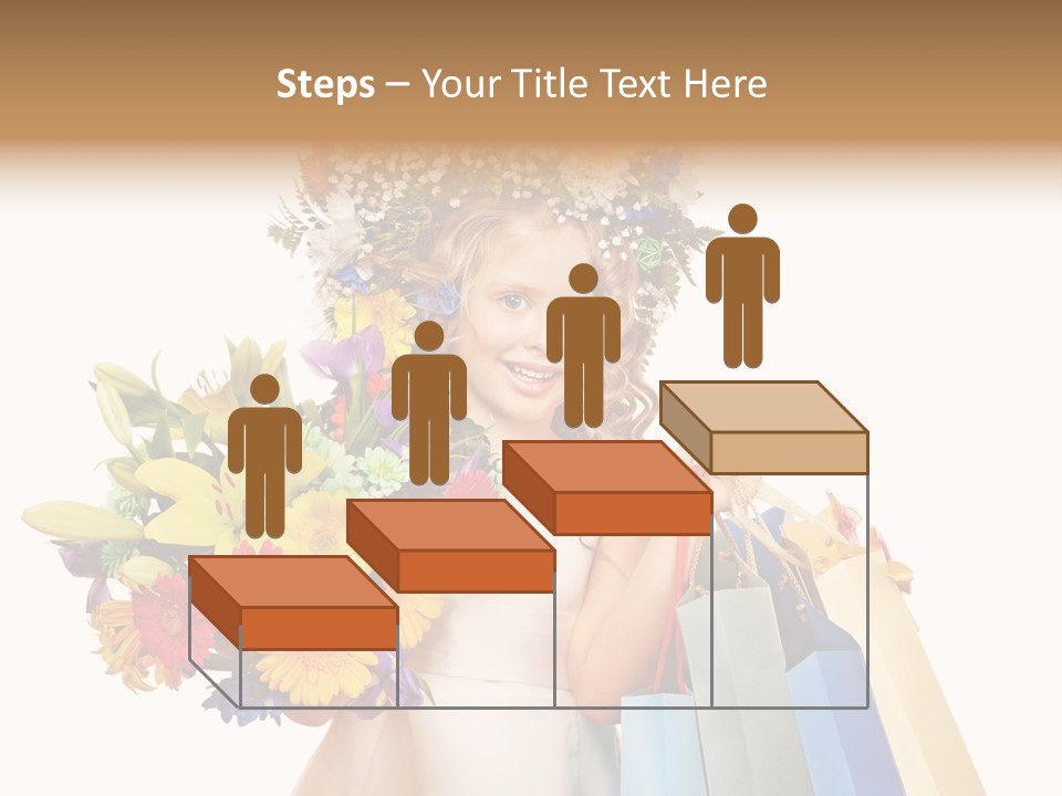 Girl Beautiful Fashion PowerPoint Template