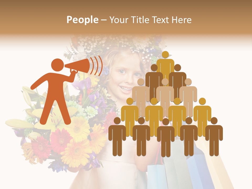 Girl Beautiful Fashion PowerPoint Template