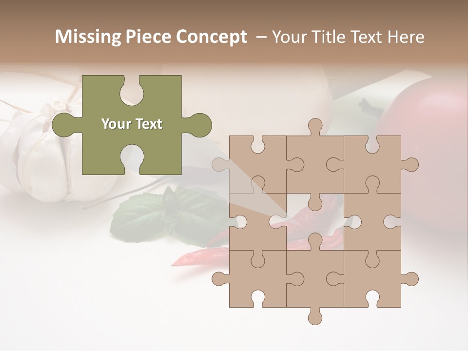 Chilies Basilikum Gew PowerPoint Template