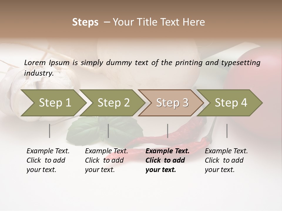 Chilies Basilikum Gew PowerPoint Template