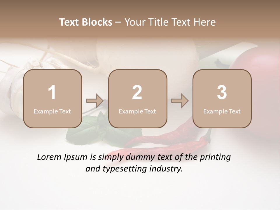 Chilies Basilikum Gew PowerPoint Template