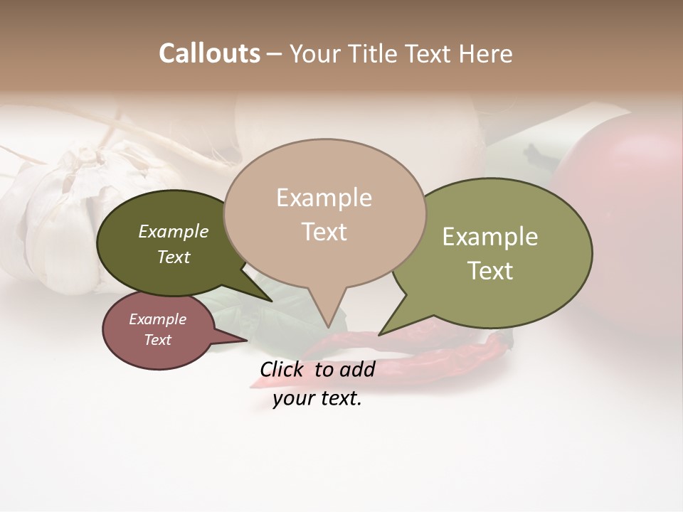 Chilies Basilikum Gew PowerPoint Template